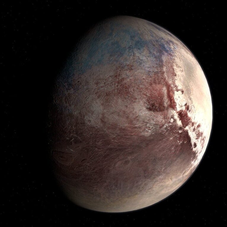 Pluto Planet 3D Render