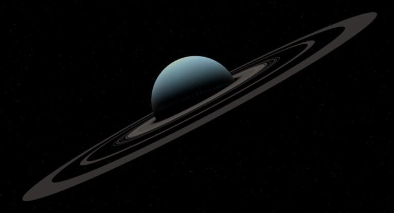 Uranus planet 3d model