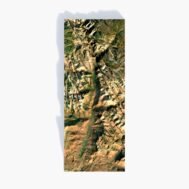 Zion Canyon Trail 3D map