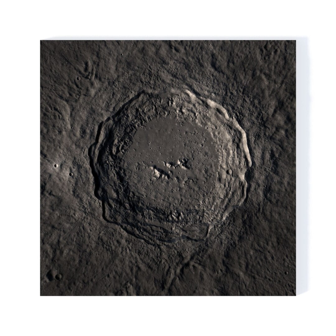 Copernicus Crater The Planet Mars