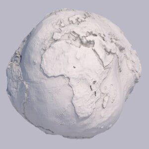 Geoid 3D Model
