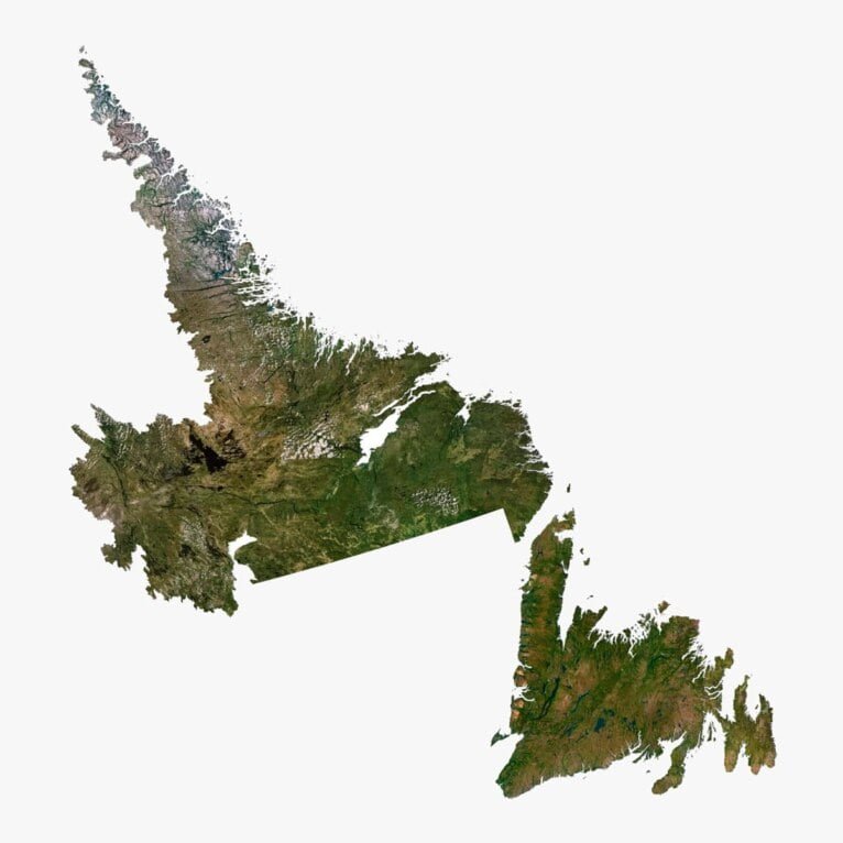 Newfoundland and Labrador 3D model