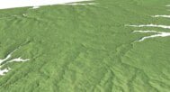 Prince Edward Island 3D model terrain