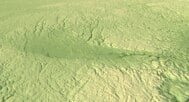 Quebec 3D model terrain