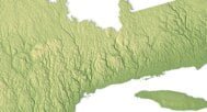 Quebec 3D elevation model
