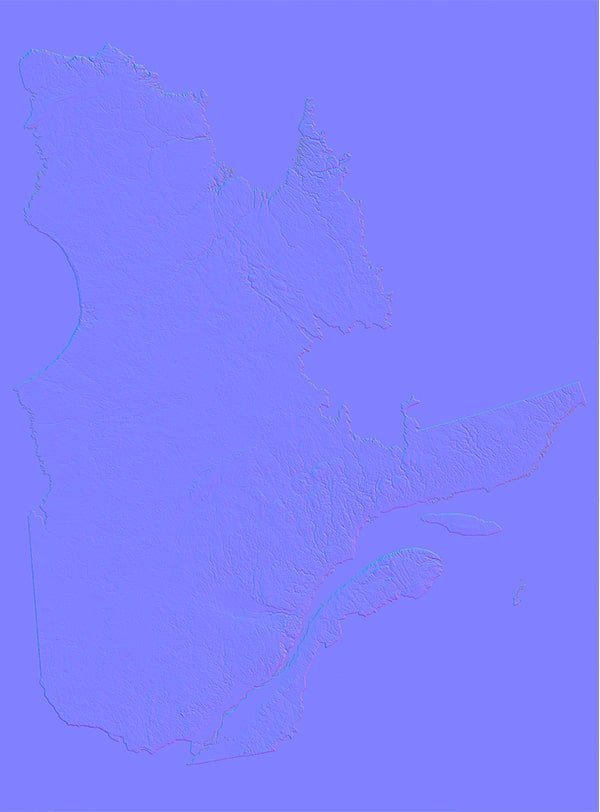 Quebec Normal Map