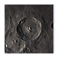 Theophilus Lunar Crater 3d stl files