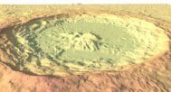 Theophilus Lunar Crater 3D Print model