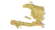 STL file of Haiti map for CNC and 3D printing