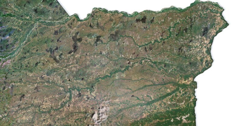 Colombia terrain