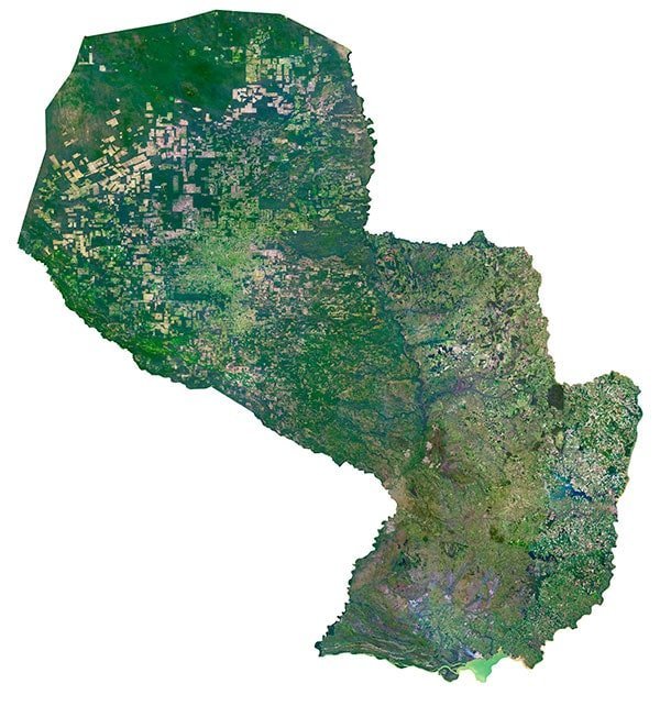 Paraguay Satellite