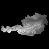 Austria Height Map