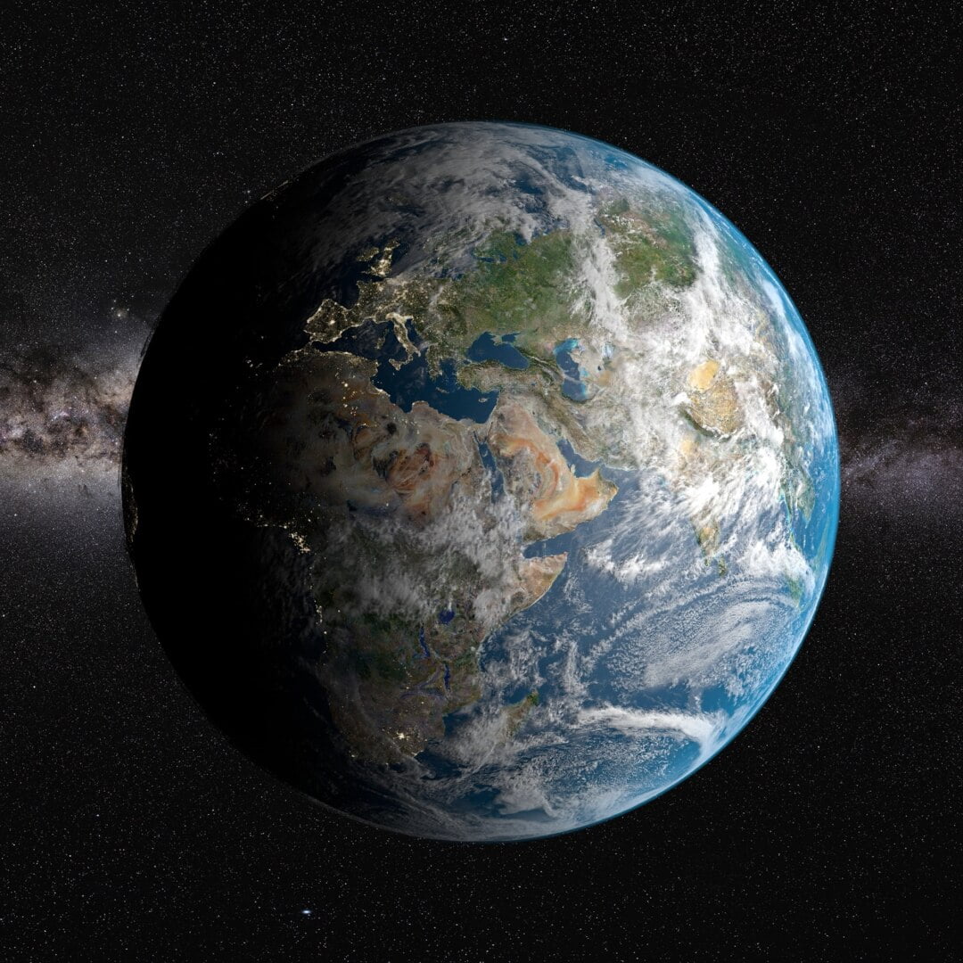 Earth 3D model