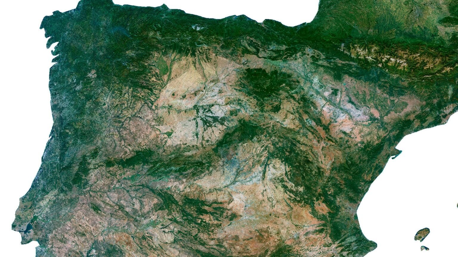 Europe Satellite Map HighResolution Satellite Imagery