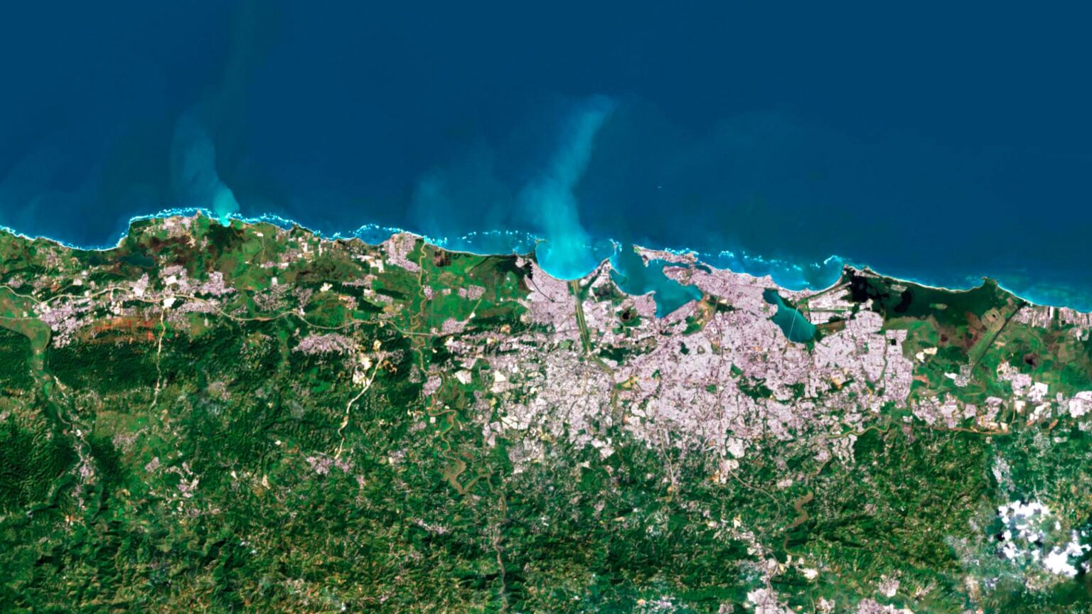 Puerto Rico Satellite Map – Ideal for Education, Decor, and Gifts