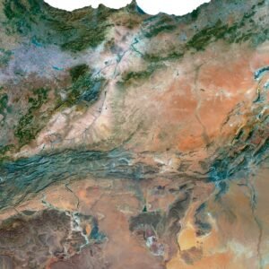 Africa satellite imagery