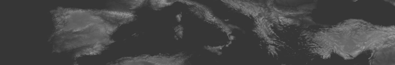 Height map of the world