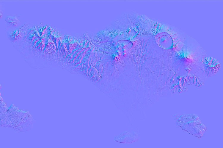 Bali Normal Map