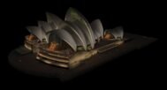 Sydney Opera House 3D Model OBJ