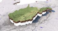 High-quality terrain features of the United States