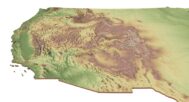 High-quality 3D visualization of U.S. states