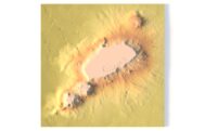 STL file of Bermuda map for CNC and 3D printing