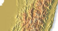 Digital elevation terrain of Taiwan in STL format