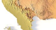 Digital elevation terrain of Saudi Arabia in STL format