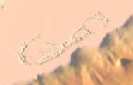 Digital elevation terrain of Bermuda in STL format