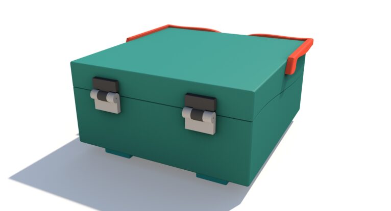 Multicolor Zombie Box STL Design