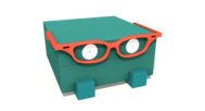 Cartoon Monster Storage Container – Side View