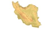 STL file of Iran map for CNC and 3D printing