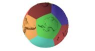 Printable modular Earth 3D model puzzle for DIY projects