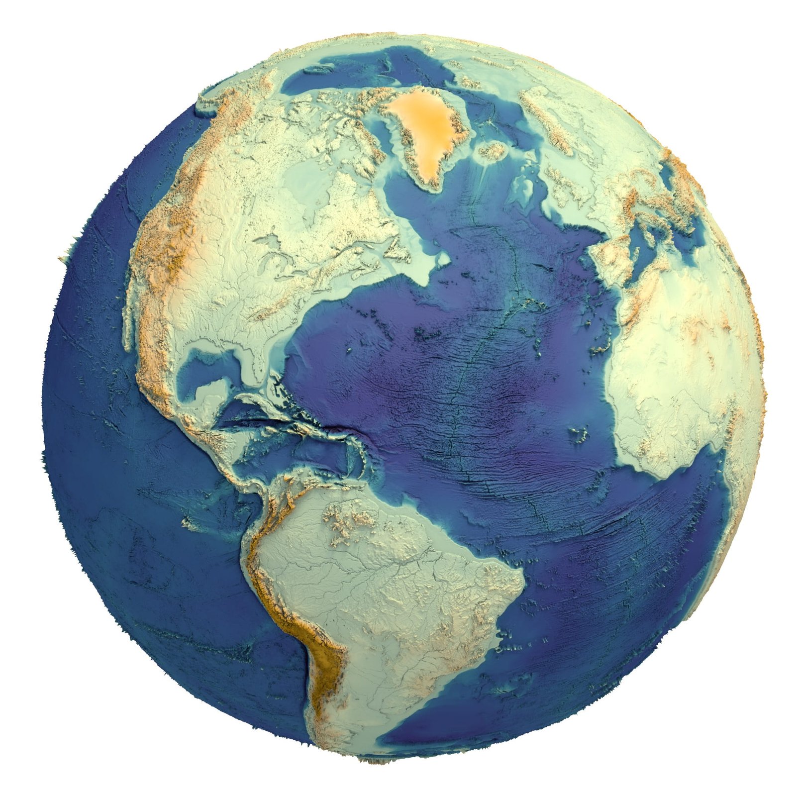 Earth STL Model with Rivers (1) 3D printed Earth STL model with rivers and detailed terrain